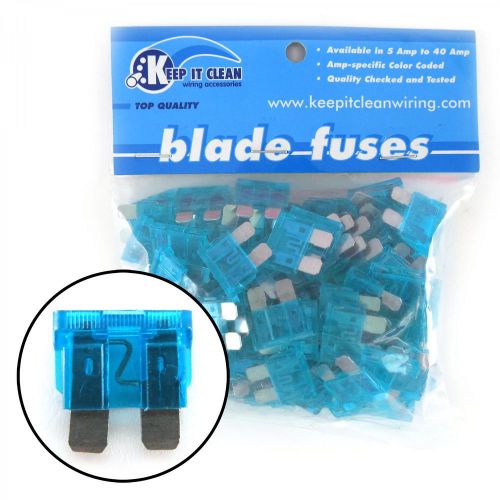 15 amp atc blade fuses - bag 100speaker wire three tap tape male bullet
