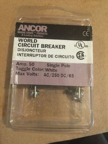 Ancor anc 50amp c brkr--wht 551750