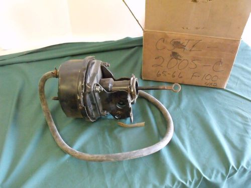 Nos 1965 1966 ford pickup power brake booster fomoco oem f-100