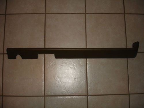 Mopar dodge dart 1968 lower right hand side dash pad brown