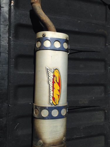 Honda trx 350 rancher fmf super trap slip on exhaust muffler silencer pipe