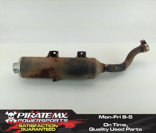 Yamaha yfz450 yfz 450 exhaust pipe muffler yfz 450 #123 2012 *