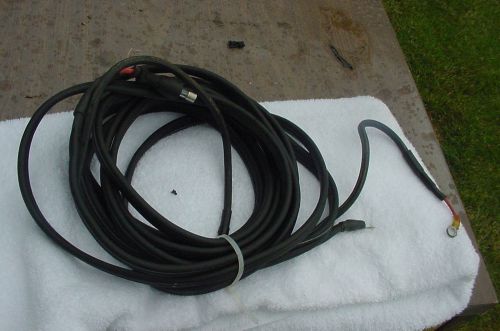 Evinrude johnson bombardier 25 foot factory battery cables low fresh water use.
