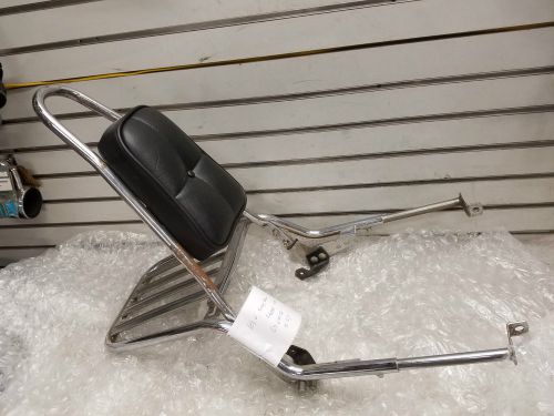 Sissybar luggage rack suzuki gs650 kg motorcycle honda kawasaki kz cb xs yamaha