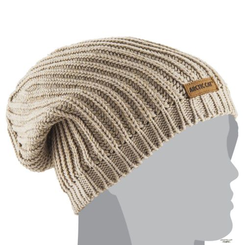 Arctic cat women’s sparkle slouchy winter beanie hat - ivory - 5263-035