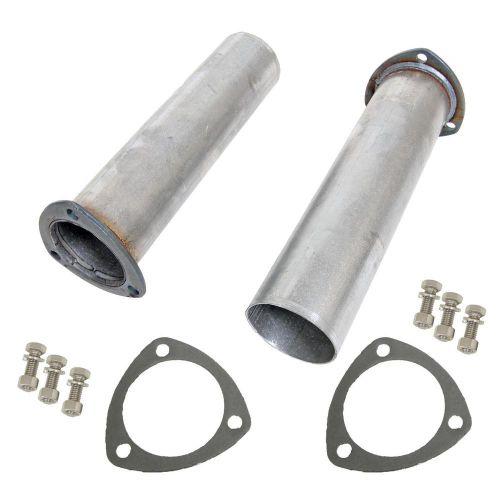 Summit header collector extensions 3-bolt 3.00&#034; dia 12.0&#034; l gaskets fasteners