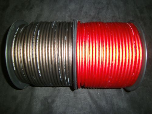 8 gauge wire 25 ft awg 20 ft red 5 black cable super flexible primary stranded