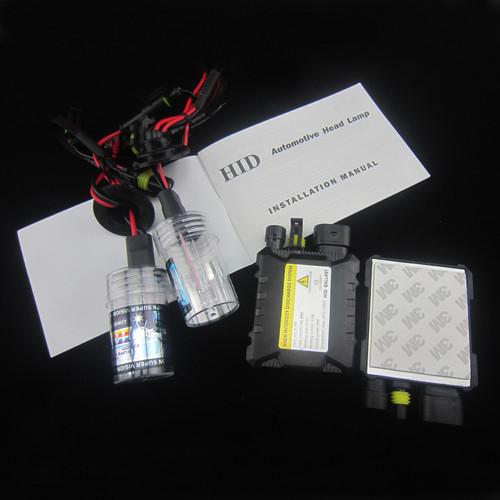 55w 12v new xenon hid light h1 6000k car headlight kit slim ballast lamp ko16qw