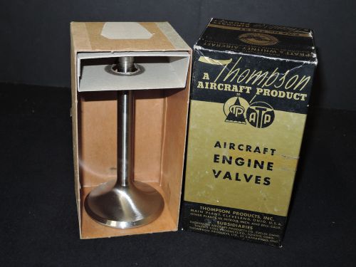 Pratt &amp; whitney aircraft r-2800 engine valve intake in original box thompson