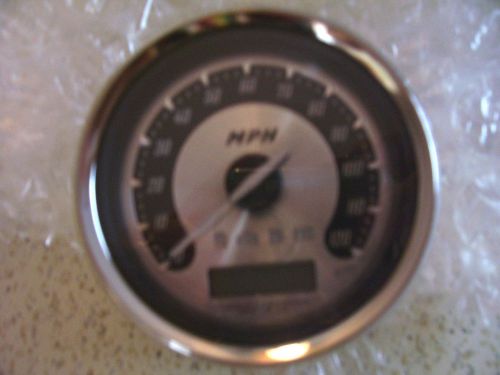 Harley-davidson used  speedo,4", mph,alum face part#67058-04b