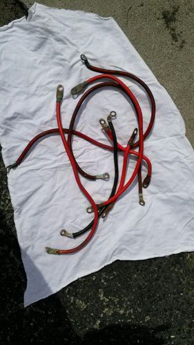 Golf cart battery cables
