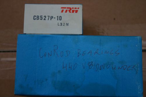 1969+ chrysler  361 383 400 440 413 426 440 trw cb527p cl77 conn rod bearings
