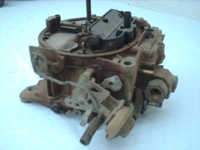 1967 camaro quadra-jet carb carburetor sbc 327 350 400 chevy truck mt