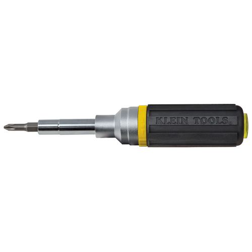 Klein tools ratcheting multi-bit screwdriver/nut driver -32558