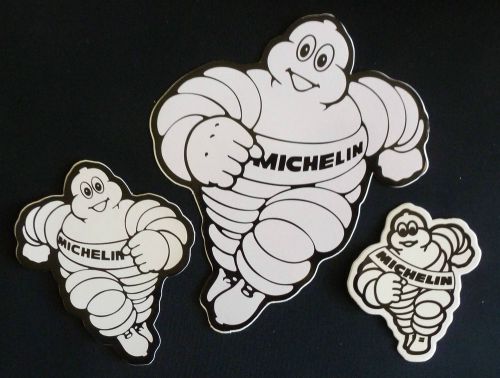 Three new michelin gumback stickers