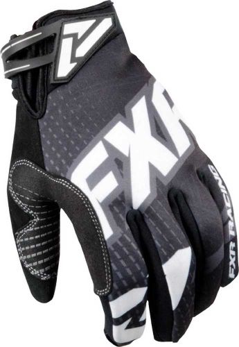 New fxr-snow x cross adult water resistant gloves, black, 2xl/xxl