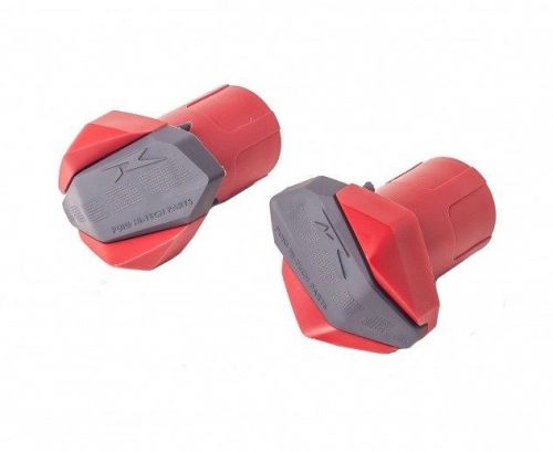 Puig crash pads r12 for 1997 suzuki gsx-r600 red / 1864r