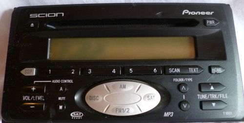 04 05 06 scion  xa xb tc radio cd pioneer t1803 control panel