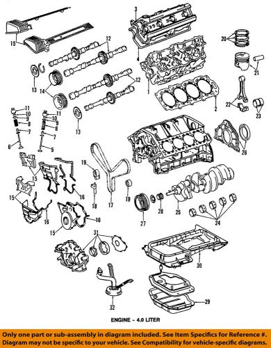 Lexus toyota oem 90-97 ls400-oil pick-up 1510450021