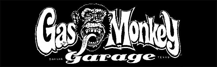 Gas monkey garage bumper sticker. fast n loud decal/sticker 3" x 10" gloss black