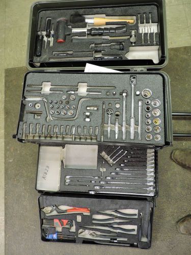 Kipper military 4 drawer aircraft general mechanics tool kit #43