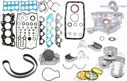 99-00 honda civic si 1.6l b16a2 vtec dohc  engine rebuilding kit