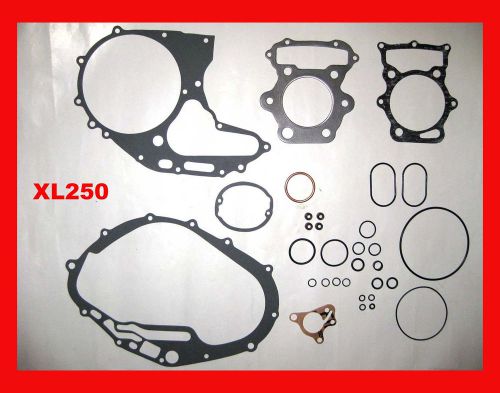 Honda xl250 gasket set 1972 1973 complete set motorcycle! 250 for engine!