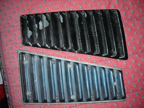 67 68 mustang sail panel vent assembly pair  ford  oem