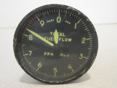 Bendix aviation total fuel flow rate indicator 36750-9a-4-b1, nsn 6620005156432