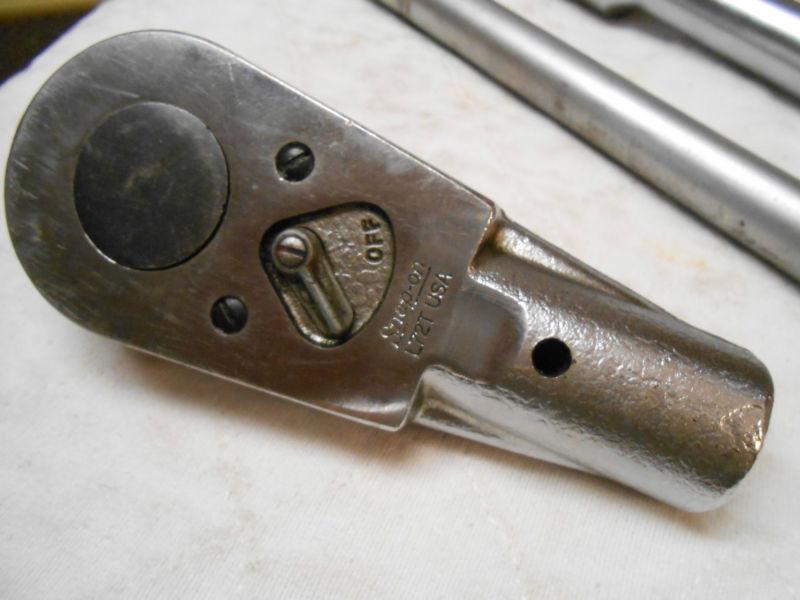 Find Vtg. Snap On 3/4" Ratchet L72T, Handle L72H, & Snap On Extension 3