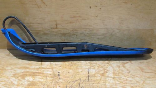 Polaris plastic front ski blue