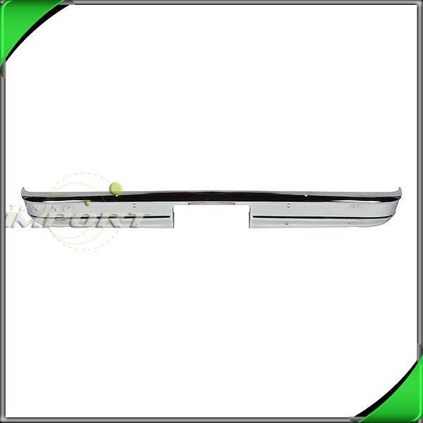 73-80 chevy gmc suburban blazer jimmy steel chrome rear bumper impact face bar