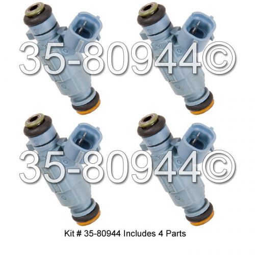 Brand new top quality complete fuel injector set fits hyundai and kia