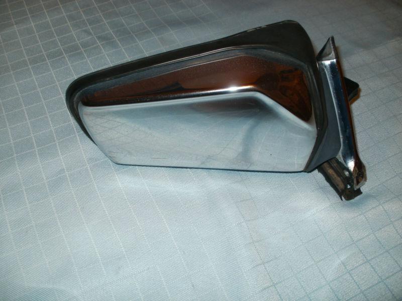 1978 mercedes 450slc w107 r107 oem rh chrome side view mirror passenger right