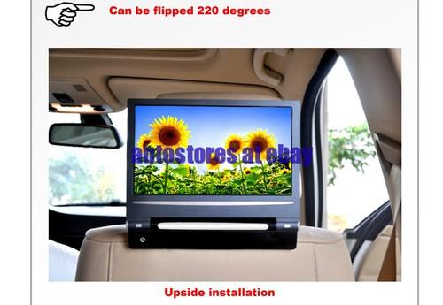 Universal 9" car headrest monitor with hd digital lcd screen  800x480