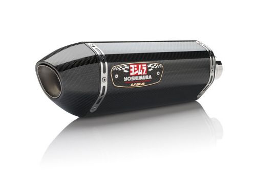 Yoshimura r-77 slip-on muffler carbon muffler/carbon end cap (1118202)