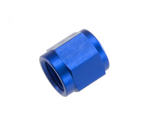 Blue #16an 1" tube tubing adapter nut flare fitting hard line red horse 818-16-1