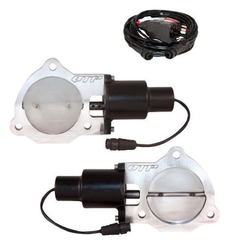 Qtp qtec exhaust cutout (valve/wiring/toggle switch) - 3.5&#034; dual kit (qtec70)