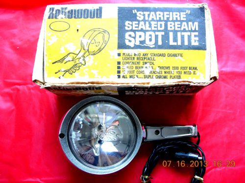 Hollywood starfire ge sealed beam chrome metal spotlight-guarantee !