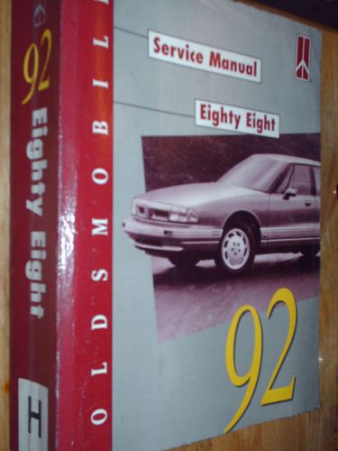 1992 oldsmobile eighty eight shop manual / orig. book!