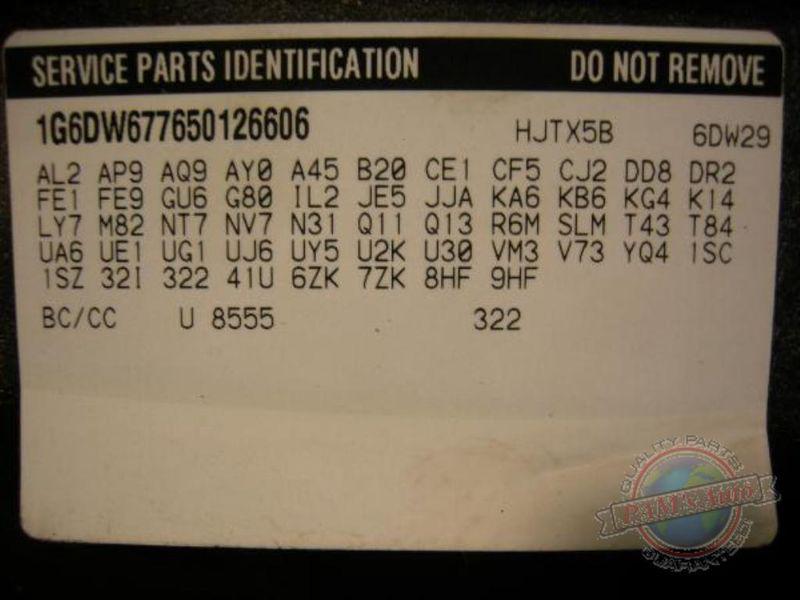 THEFT/LOCKING BCM/ECU STS 502503 05 06 THEFT ECU 10385046, US $74.99, image 11