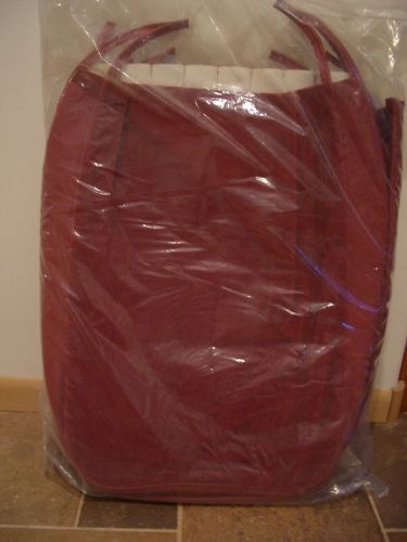 Vintage 1965-67 jaguar s1 xk e-type leather seat covers-red color- new