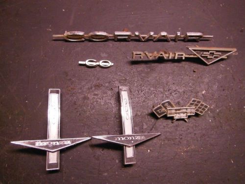 62 63 64 chevy corvair monza 900 fender emblems