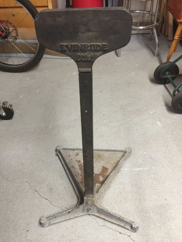 Evinrude elto outboard motor stand antique