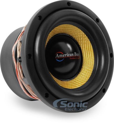New! american bass vfl8d4 800w 8" dual 4-ohm competition car subwoofer