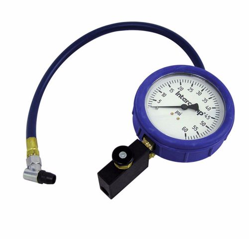 Intercomp racing 360087 4” 60 psi analog fill bleed read air pressure tire gauge