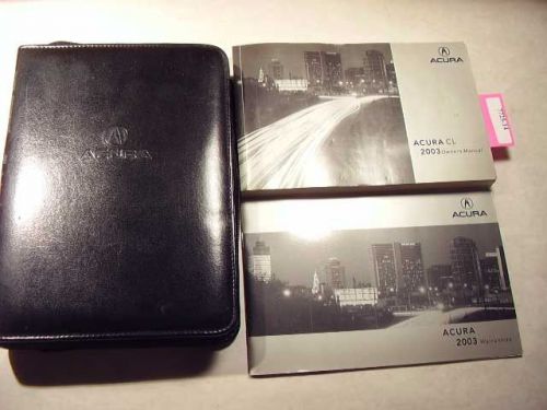 2003 acura cl owners manual 7725-14