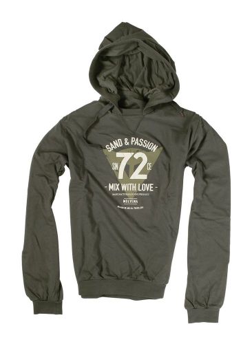 Dainese 72 &amp; passion mens hoody sweatshirt  gray