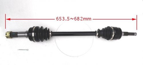 Utv axle front left,cv axle shaft,hisun,massimo,supermach,utv400,ys 400,msu400