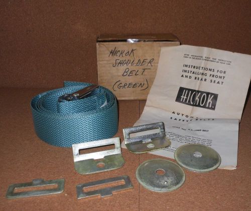 Nos seat belt/ hickok style# a.s.1960/ all 1962-63 &amp; later/classic/hot- rat rod